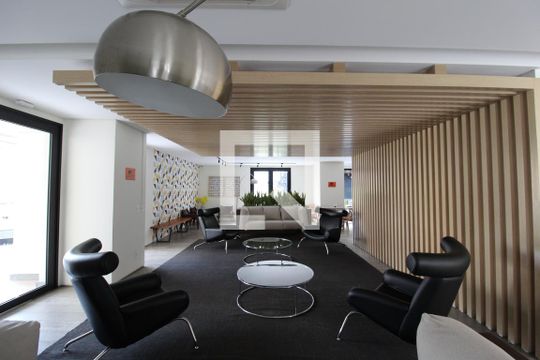 Área Comum - Salão de Festas de kitnet/studio à venda com 1 quarto, 39m² em Itaim Bibi, São Paulo