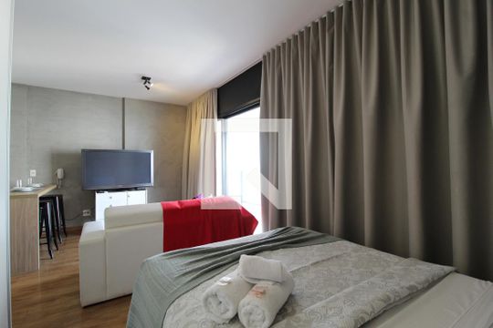 Sala/Quarto de kitnet/studio à venda com 1 quarto, 39m² em Itaim Bibi, São Paulo