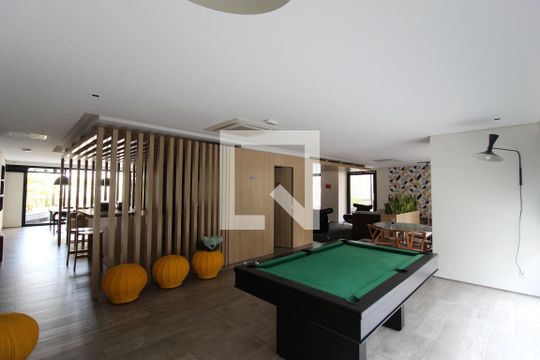 Área Comum - Salão de Jogos de kitnet/studio à venda com 1 quarto, 39m² em Itaim Bibi, São Paulo