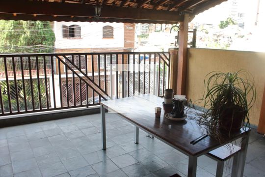 Varanda da Sala de casa à venda com 5 quartos, 185m² em Vila Dom Pedro Ii, São Paulo