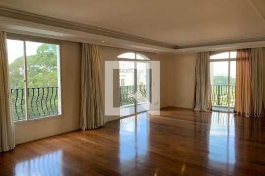 Sala de apartamento para alugar com 4 quartos, 340m² em Vila Andrade, São Paulo