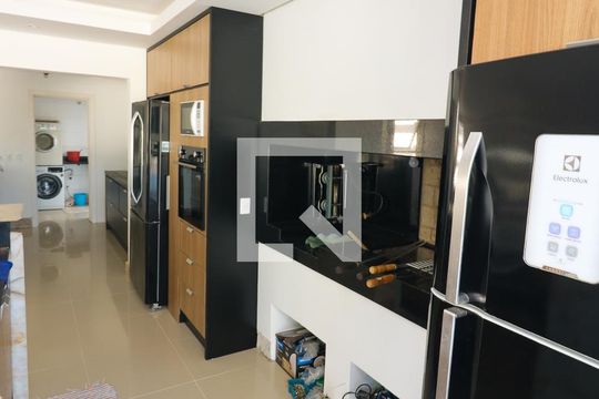 Varanda gourmet de casa de condomínio para alugar com 5 quartos, 345m² em Belém Novo, Porto Alegre