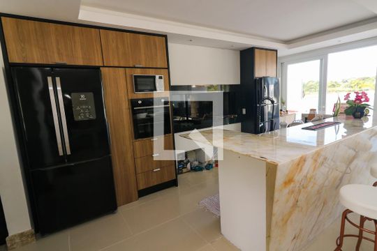 Varanda gourmet de casa de condomínio para alugar com 5 quartos, 345m² em Belém Novo, Porto Alegre