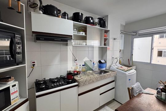 Cozinha de apartamento à venda com 2 quartos, 57m² em Jardim Nova Europa, Campinas