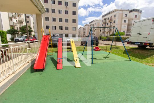 Área comum - Playground de apartamento à venda com 2 quartos, 60m² em Santos Dumont, São Leopoldo