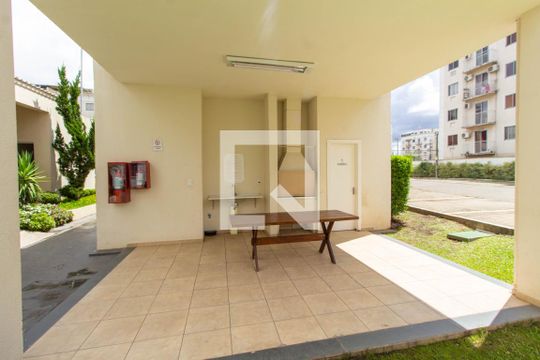 Área comum - Churrasqueira de apartamento à venda com 2 quartos, 60m² em Santos Dumont, São Leopoldo