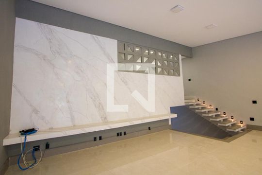 Sala de casa à venda com 3 quartos, 262m² em Jardim Bela Vista, Santo André