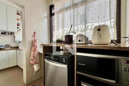 Área de Serviço de apartamento à venda com 4 quartos, 260m² em Buritis, Belo Horizonte