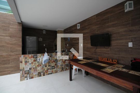 Churrasqueira de casa de condomínio à venda com 5 quartos, 350m² em Tauá, Rio de Janeiro