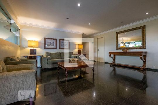 Hall de entrada de apartamento para alugar com 1 quarto, 71m² em Paraíso, São Paulo