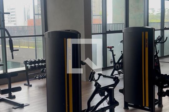 Academia de apartamento para alugar com 1 quarto, 21m² em Santo Amaro, São Paulo