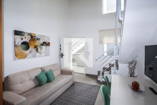 Sala/Cozinha de apartamento à venda com 1 quarto, 34m² em Ipiranga, São Paulo