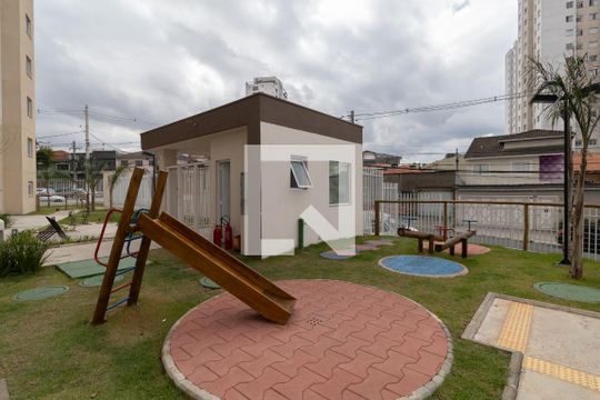 Área Comum - Playground de apartamento para alugar com 2 quartos, 32m² em Vila Ré, São Paulo