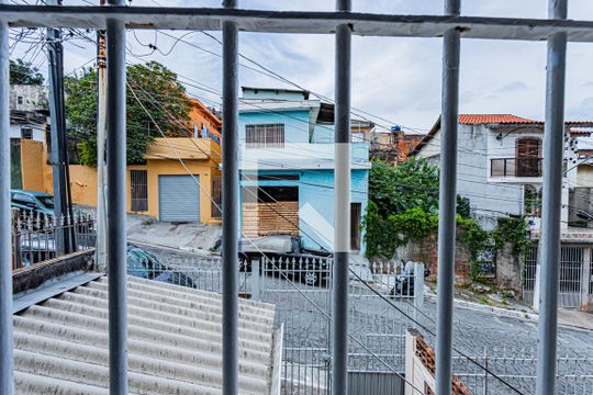 Vista Cozinha e sala de casa para alugar com 2 quartos, 54m² em Jardim do Tiro, São Paulo