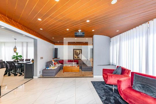 Sala 2 de casa à venda com 5 quartos, 462m² em Santa Lúcia, Belo Horizonte