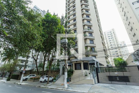 Fachada de apartamento à venda com 4 quartos, 184m² em Indianópolis, São Paulo