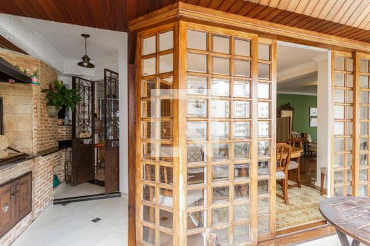 Varanda de apartamento à venda com 4 quartos, 184m² em Indianópolis, São Paulo