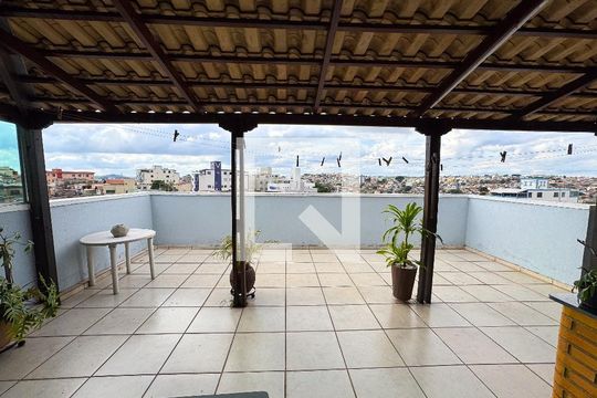 Terraço de apartamento à venda com 3 quartos, 176m² em Eldorado, Contagem