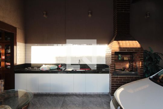 Área Gourmet de casa à venda com 4 quartos, 380m² em Santa Amelia, Belo Horizonte