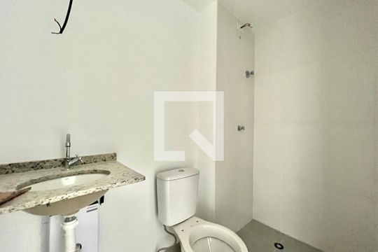 Banheiro de apartamento para alugar com 1 quarto, 27m² em Vila da Saúde, São Paulo