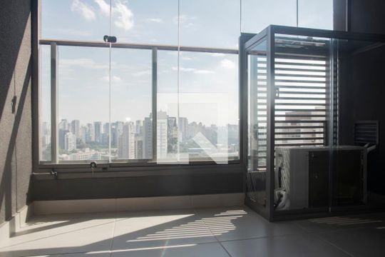 Varanda de kitnet/studio à venda com 1 quarto, 26m² em Vila Clementino, São Paulo