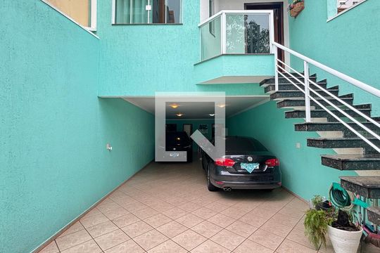 Garagem de casa à venda com 3 quartos, 246m² em Parque das Nações, Santo André