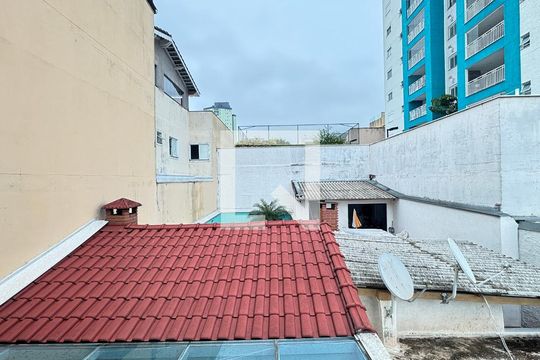 Varanda da Suíte 2 de casa à venda com 3 quartos, 246m² em Parque das Nações, Santo André