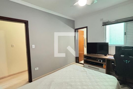 Suíte 3 de casa à venda com 3 quartos, 246m² em Parque das Nações, Santo André
