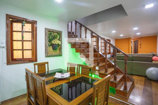 Sala de jantar de casa à venda com 3 quartos, 209m² em Centro, Diadema