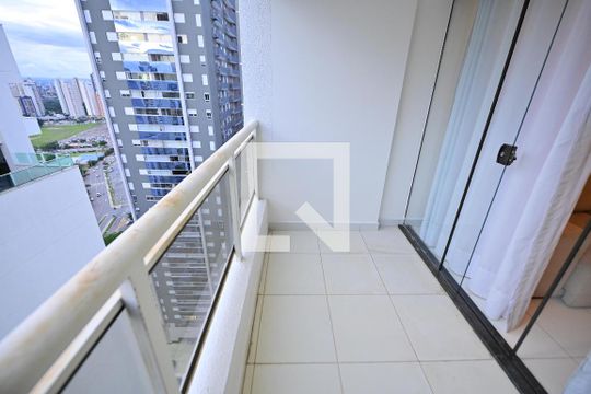 Fachada/Sala de apartamento à venda com 2 quartos, 66m² em Alto da Glória, Goiânia