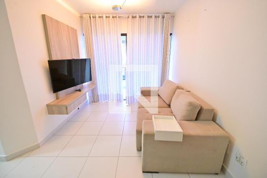 Sala de apartamento à venda com 2 quartos, 66m² em Alto da Glória, Goiânia
