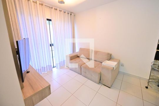 Sala de apartamento à venda com 2 quartos, 66m² em Alto da Glória, Goiânia
