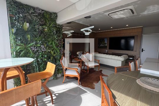 Varanda gourmet de apartamento à venda com 2 quartos, 110m² em Swiss Park, Campinas