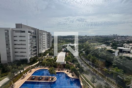 Vista da Varanda gourmet de apartamento à venda com 2 quartos, 110m² em Swiss Park, Campinas