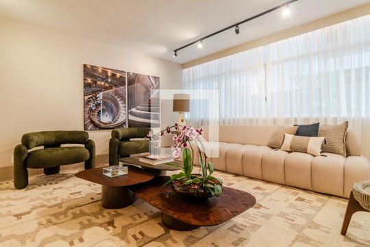 Sala de apartamento à venda com 3 quartos, 158m² em Cerqueira César, São Paulo