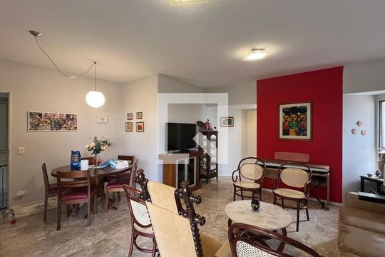 Sala de apartamento à venda com 3 quartos, 120m² em Pinheiros, São Paulo