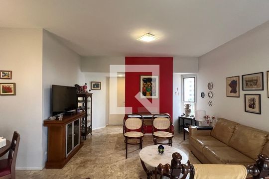 Sala de apartamento à venda com 3 quartos, 120m² em Pinheiros, São Paulo