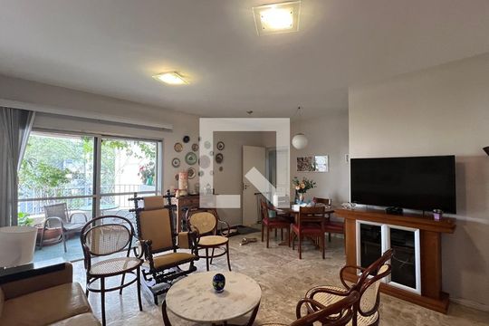 Sala de apartamento à venda com 3 quartos, 120m² em Pinheiros, São Paulo