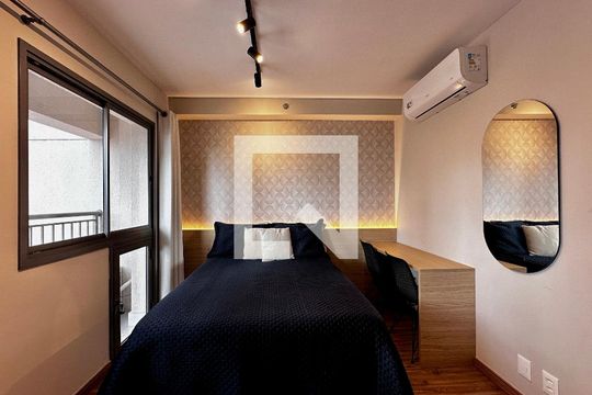 Studio de kitnet/studio para alugar com 0 quarto, 25m² em Santo Amaro, São Paulo