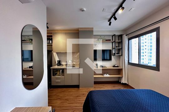Studio de kitnet/studio para alugar com 0 quarto, 25m² em Santo Amaro, São Paulo