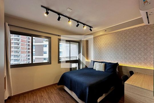 Studio de kitnet/studio para alugar com 0 quarto, 25m² em Santo Amaro, São Paulo