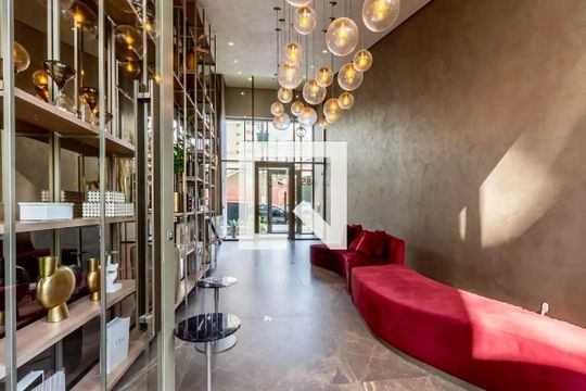Hall Social Bloco de kitnet/studio para alugar com 0 quarto, 25m² em Santo Amaro, São Paulo