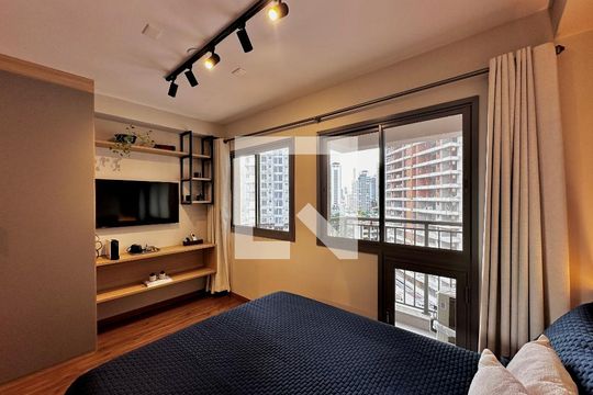 Studio de kitnet/studio para alugar com 0 quarto, 25m² em Santo Amaro, São Paulo