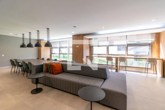Área comum de apartamento para alugar com 1 quarto, 29m² em Jardim Prudência, São Paulo