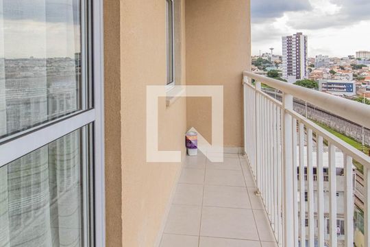Varanda da Sala de apartamento à venda com 1 quarto, 29m² em Vila Ré, São Paulo