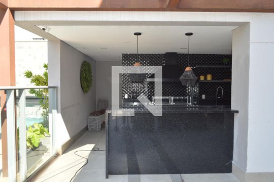 Área comum - Churrasqueira de apartamento à venda com 1 quarto, 47m² em Vila Mariana, São Paulo