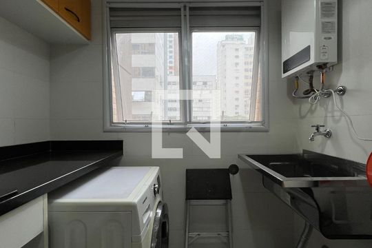Área de Serviço de kitnet/studio à venda com 1 quarto, 38m² em Vila Mariana, São Paulo
