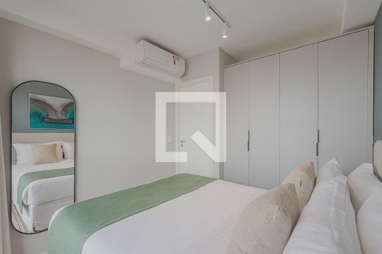 Quarto de apartamento para alugar com 1 quarto, 35m² em Jardim Paulista, São Paulo