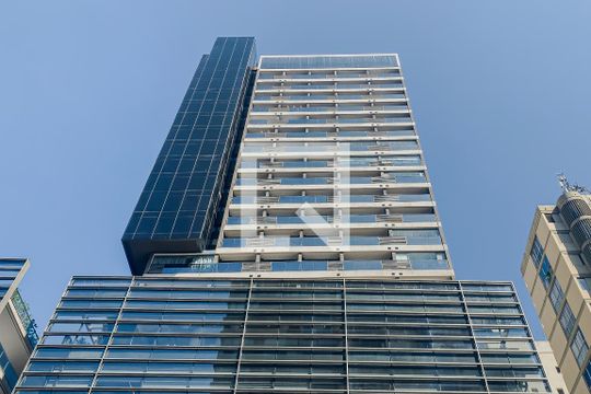 Fachada de apartamento para alugar com 1 quarto, 35m² em Jardim Paulista, São Paulo