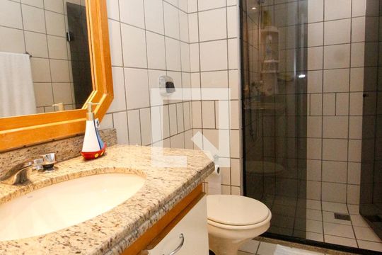 Banheiro da Suíte 3 de apartamento à venda com 4 quartos, 148m² em Vila Suzana, São Paulo